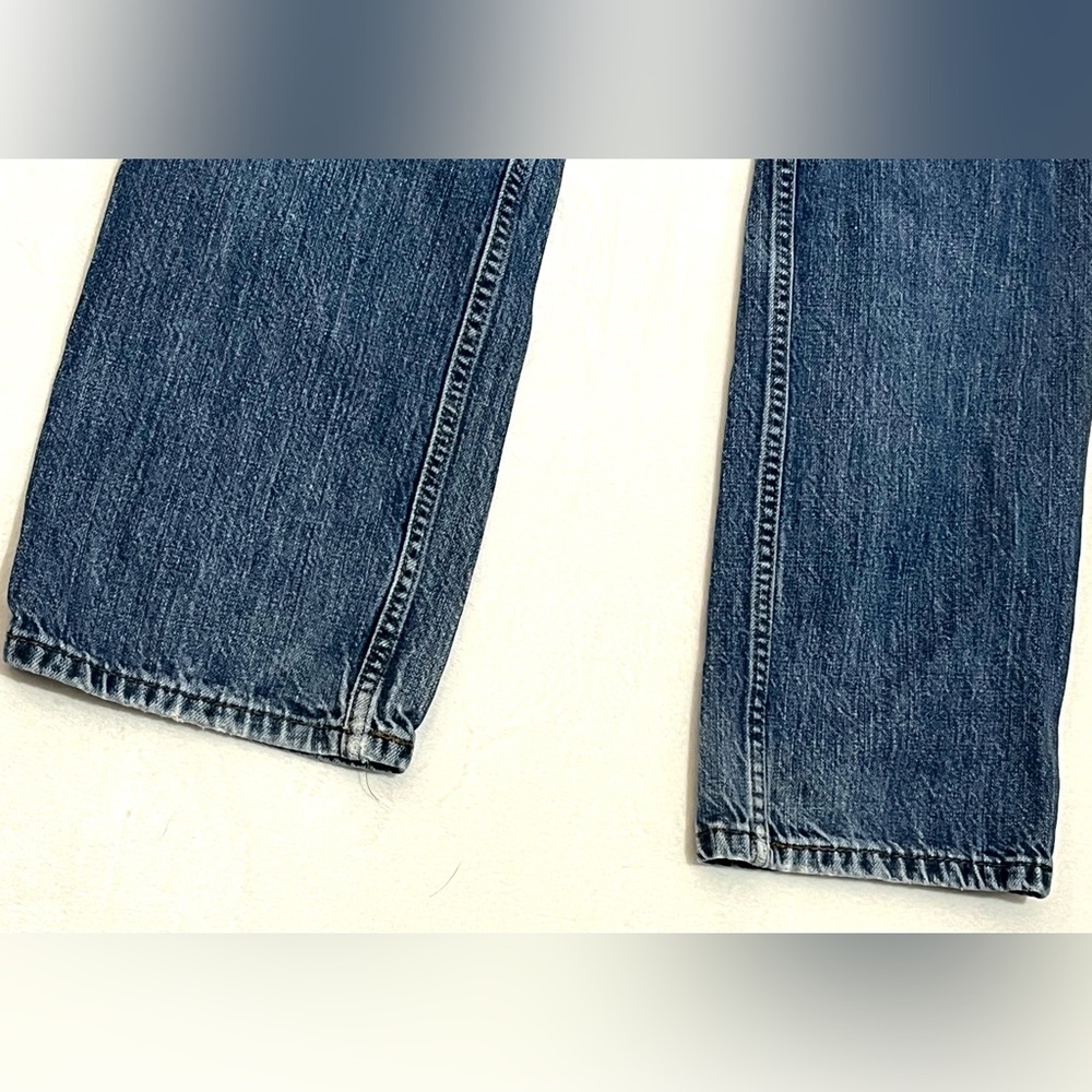 Levi’s 550 Relaxed Boys Classic Blue Denim 100% Cotton Casual Jeans Size 14 Slim - Picture 16 of 16